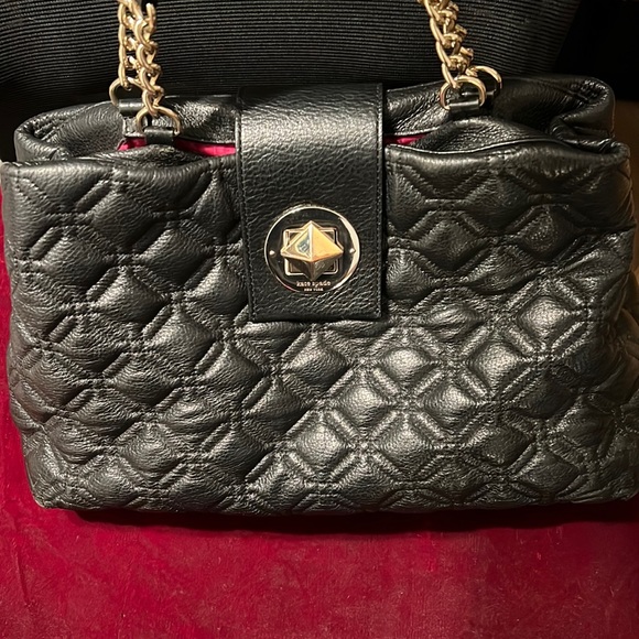 Kate Spade Natalia Medium Flap Shoulder Bag in black - Picture 1 of 6